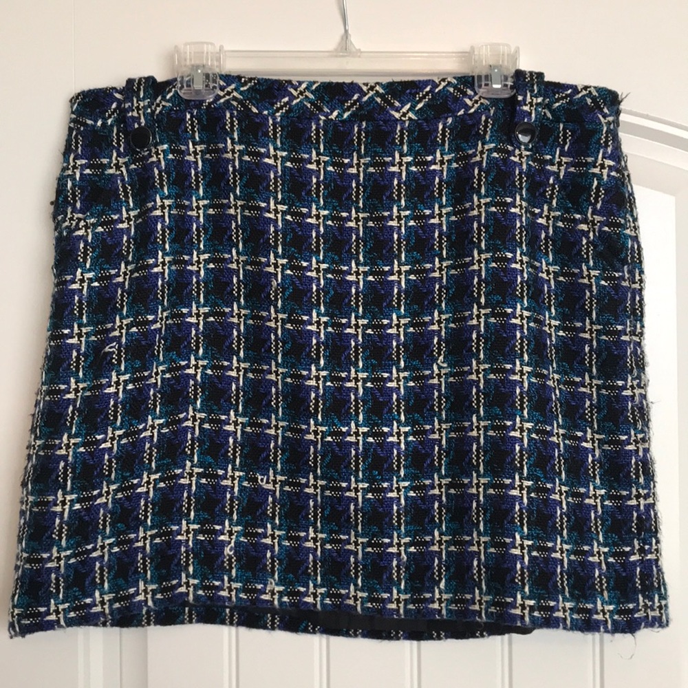 Loft Plaid Skirt *